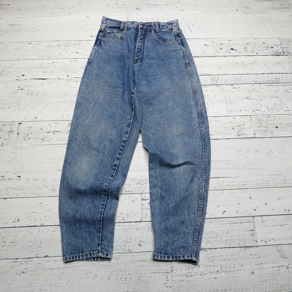 Vintage Nuovo Jeans Womens 11 High Waist Tapered Leg 90s Denim Hong Kong